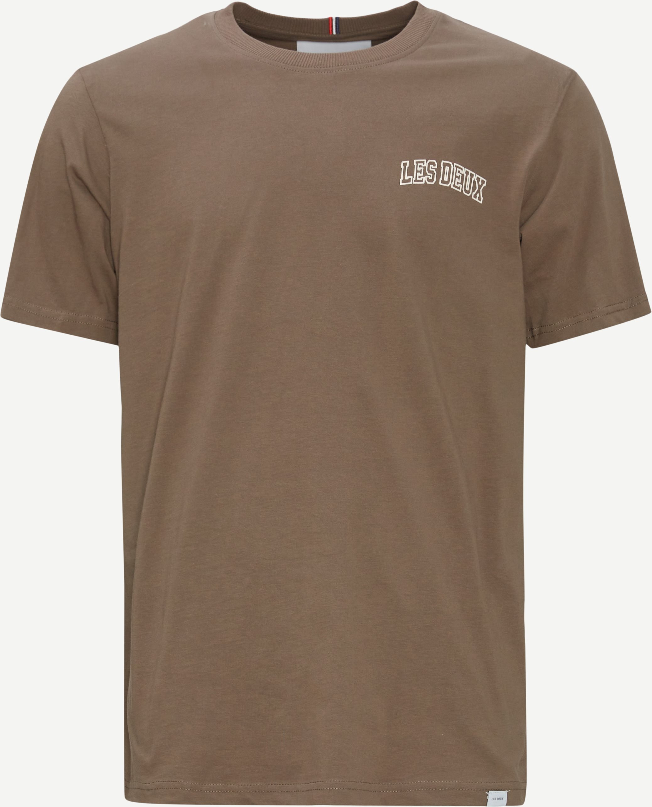 T-shirts - Regular fit - Brown